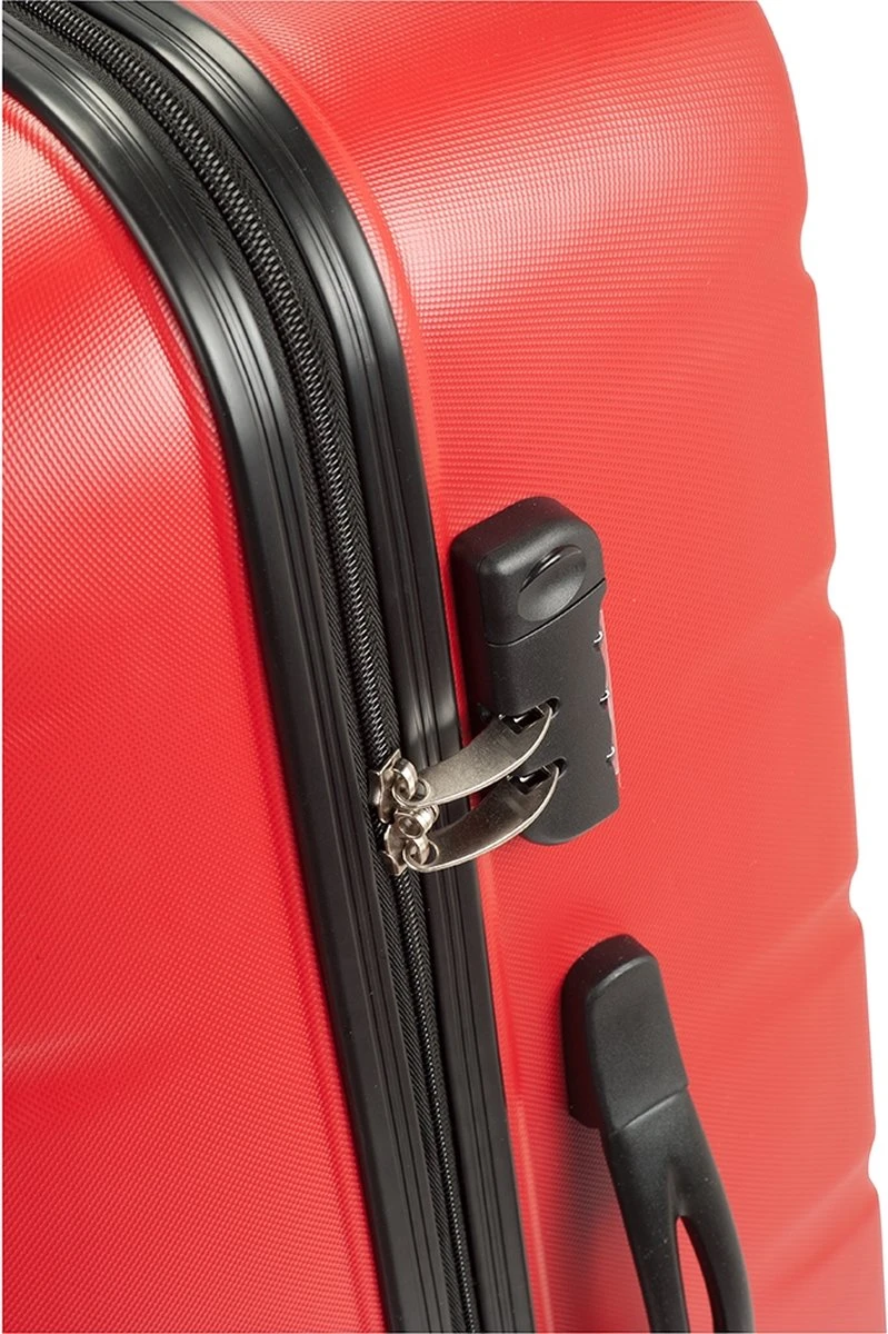 Princess Traveller Grenada - Reiskoffer - 78 Cm - Rood - Afbeelding 5