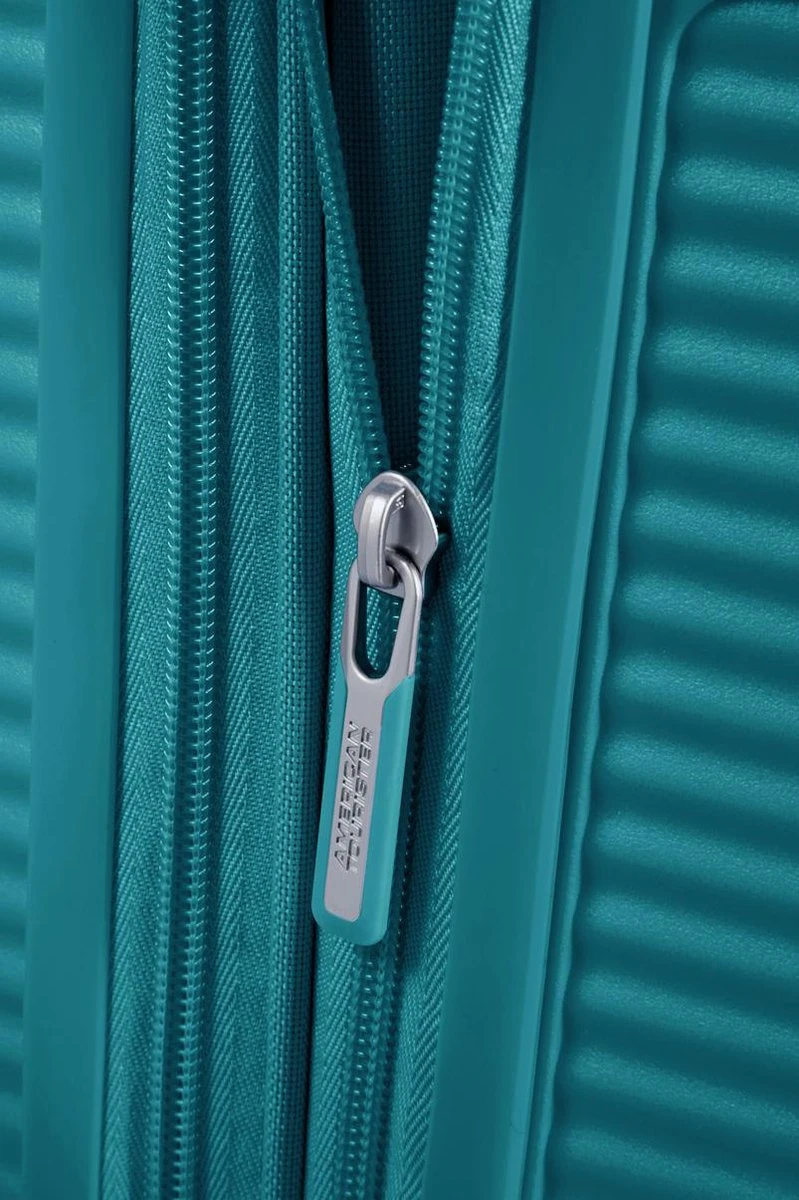 American Tourister Soundbox Spinner Spinner Reiskoffer (Medium) - 81 Liter - Jade Green - Afbeelding 9