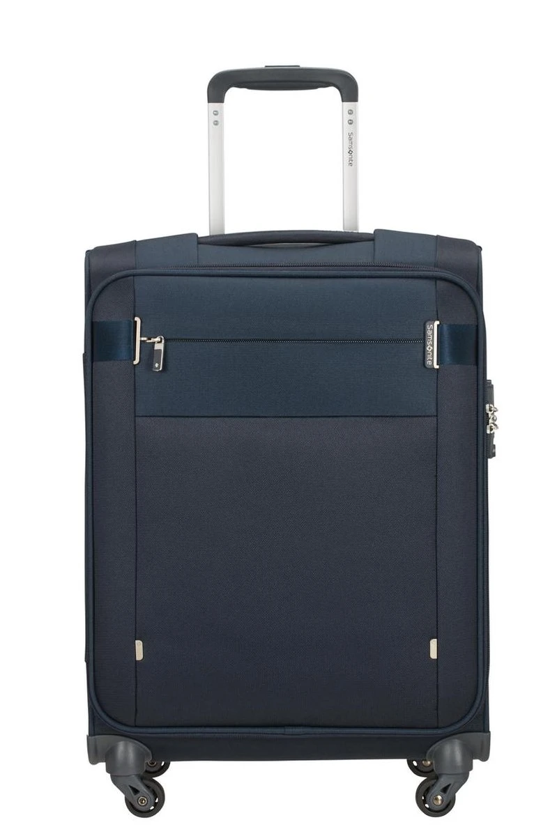 Samsonite Reiskoffer - Citybeat Spinner 55/20 Length 40Cm (Handbagage) Navy Blue - Afbeelding 2