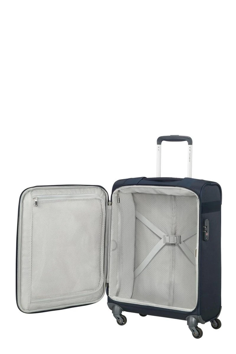 Samsonite Reiskoffer - Citybeat Spinner 55/20 Length 40Cm (Handbagage) Navy Blue - Afbeelding 3