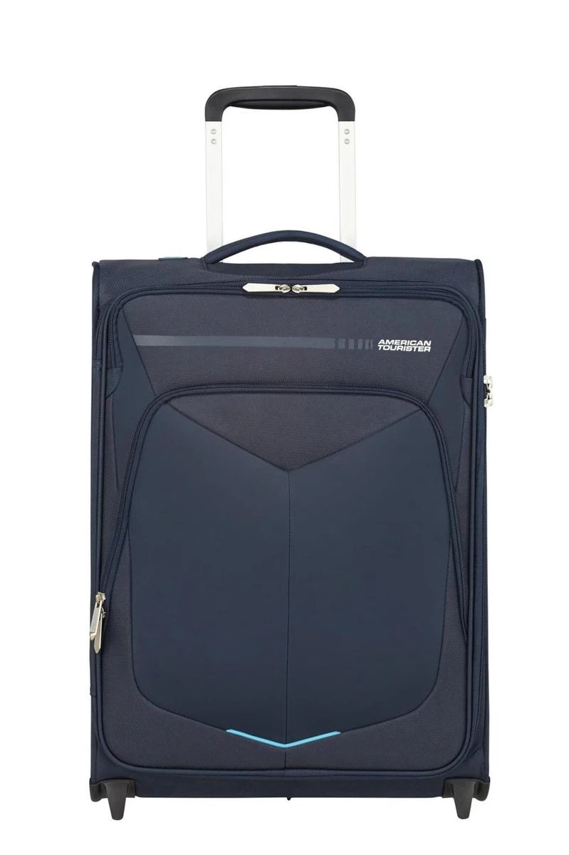 American Tourister Reiskoffer - Summerfunk Upright 55/20 Tsa (Handbagage) Navy - Afbeelding 2