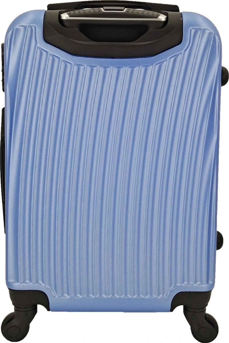 SB Travelbags Bagage Koffer 75cm 4 Wielen Trolley - Blauw - Afbeelding 3