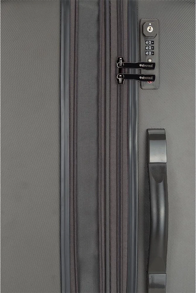 Decent Harde Koffer Q-LuxxHoogte > 67 Cm - Grijs - Afbeelding 7