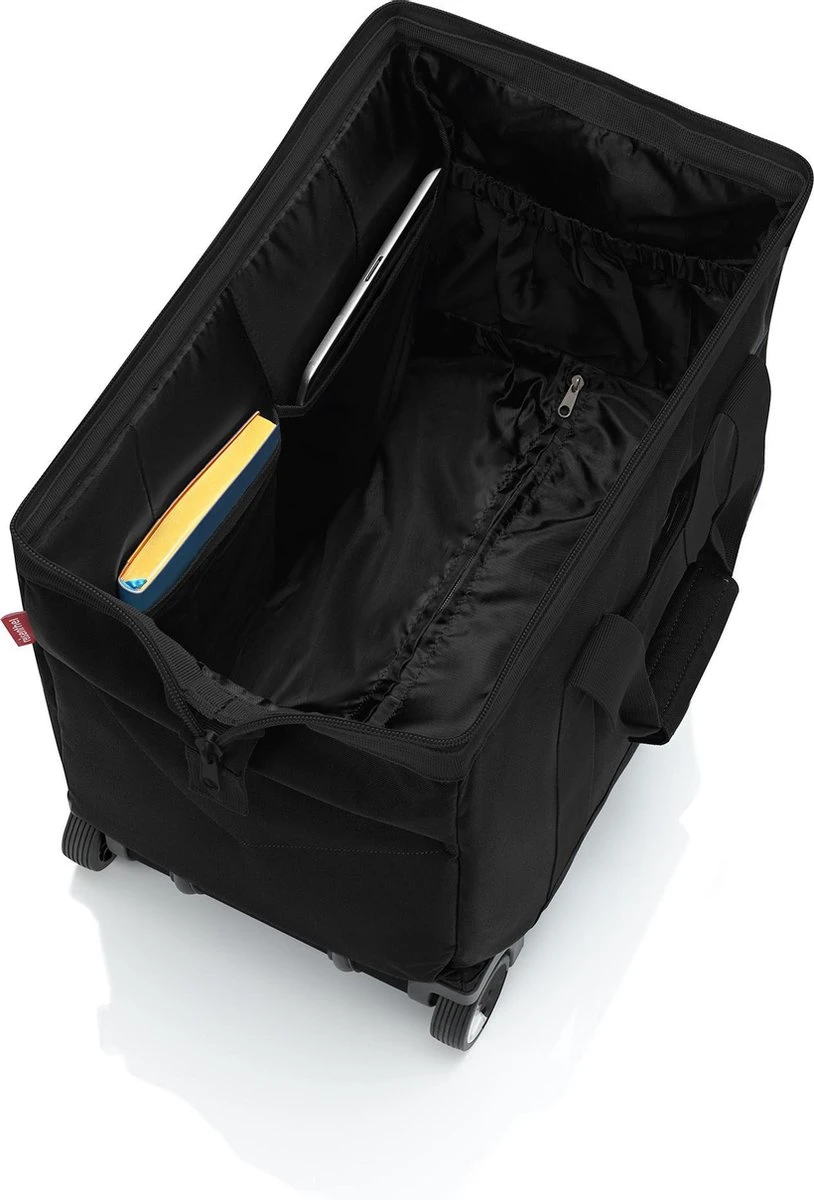 Reisenthel Allrounder Trolley Reiskoffer Reistas Op 2 Wielen - 30L - Zwart - Afbeelding 4