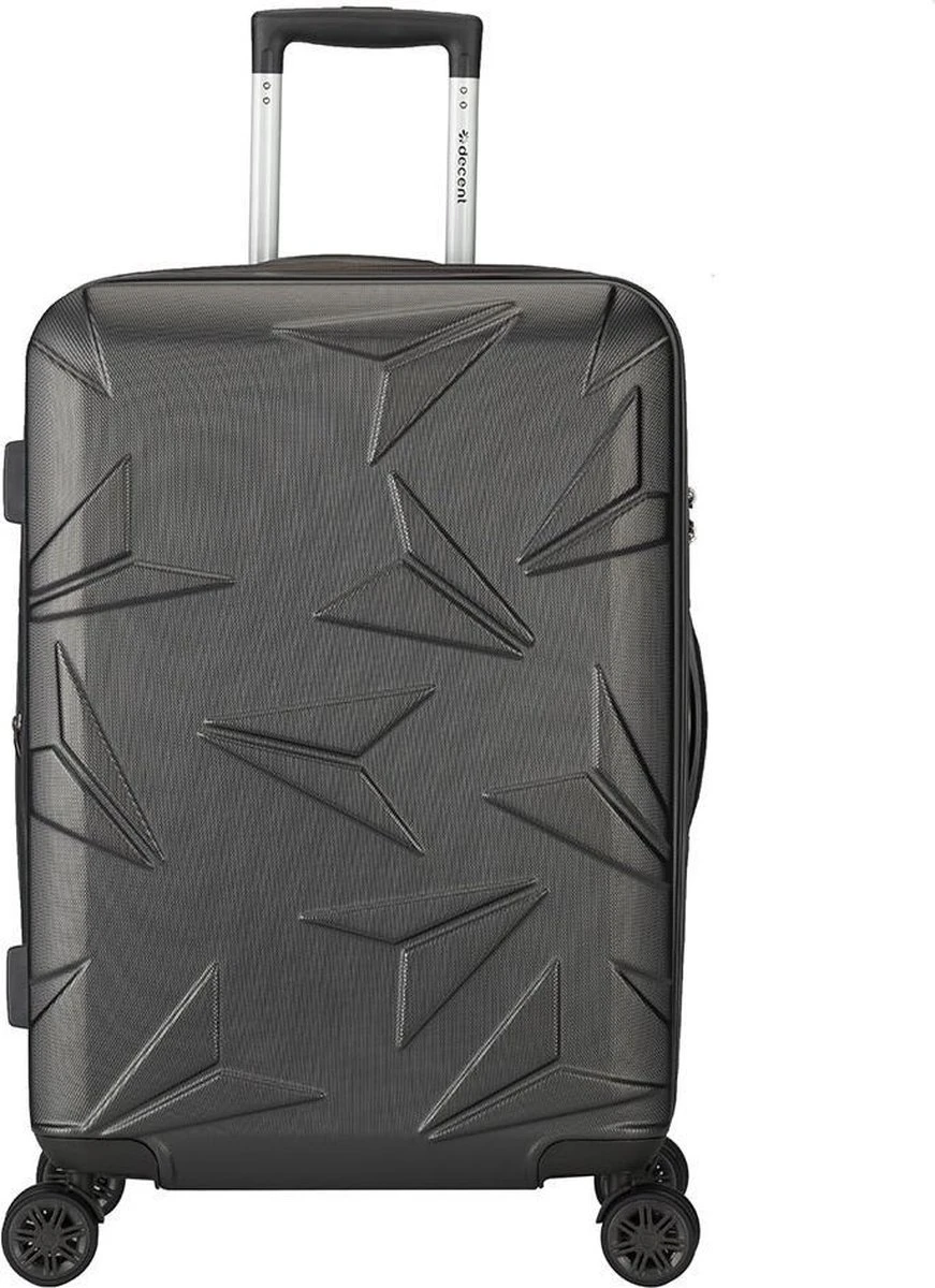 Decent Harde Koffer Q-LuxxHoogte > 67 Cm - Grijs - Afbeelding 11