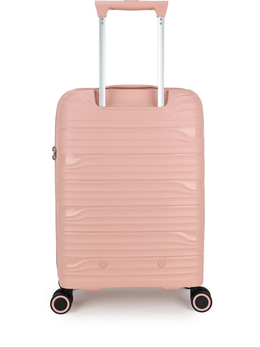 Decent EXPLORER PP Handbagage Trolley 55 Cm - 38 Liter - Pink - Afbeelding 3