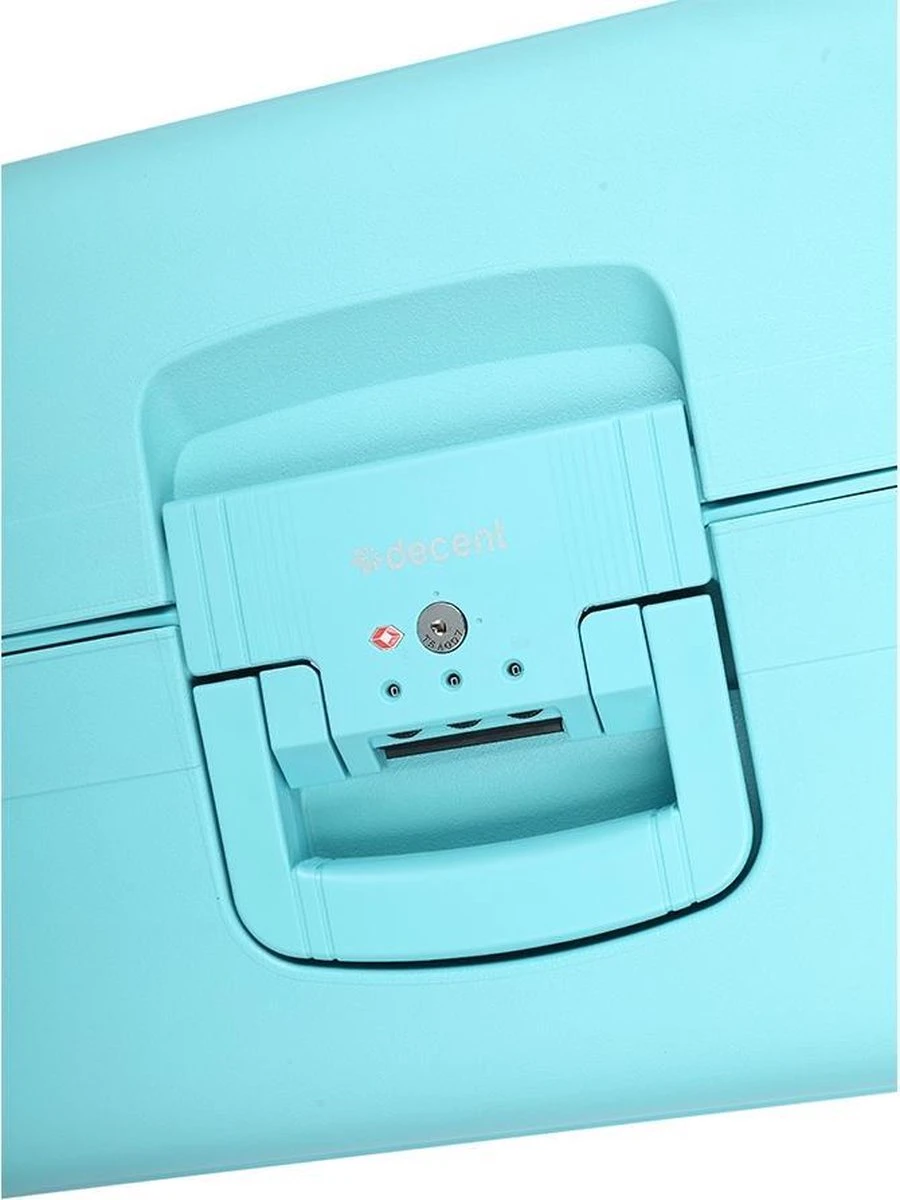 Decent Transit Medium Koffer - 70 Cm - Lichtblauw - Afbeelding 5