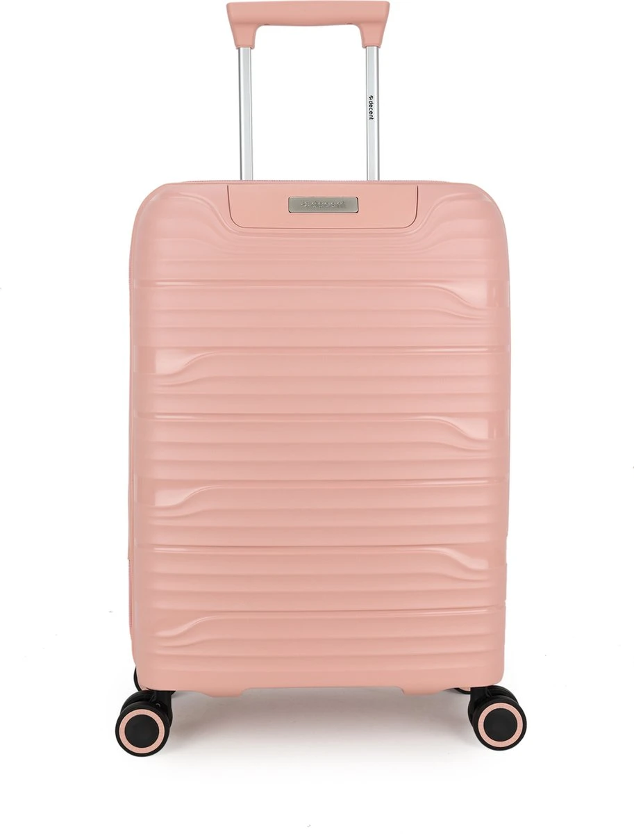 Decent EXPLORER PP Handbagage Trolley 55 Cm - 38 Liter - Pink