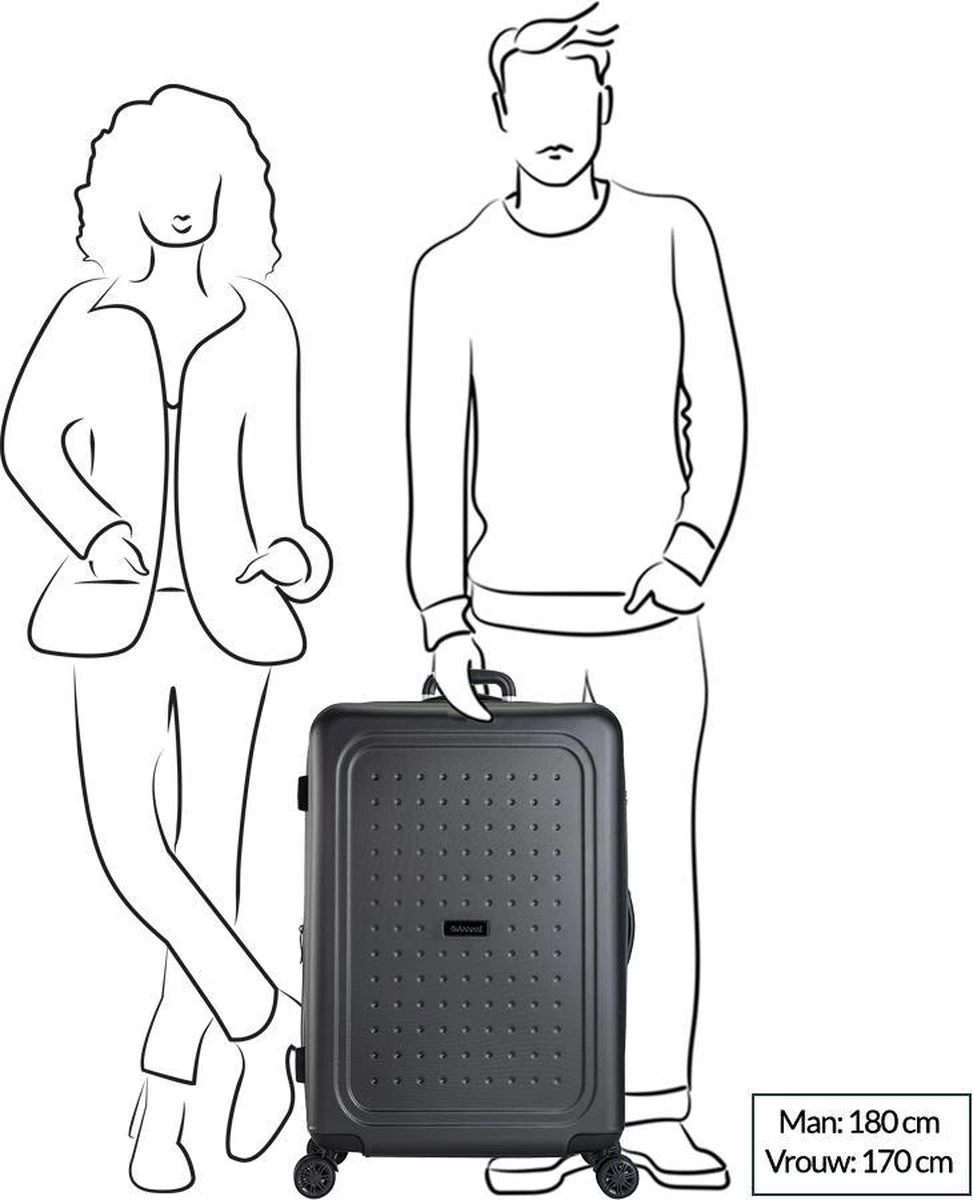 Decent Maxi-Air Trolley 77 Expandable Antraciet - Afbeelding 16